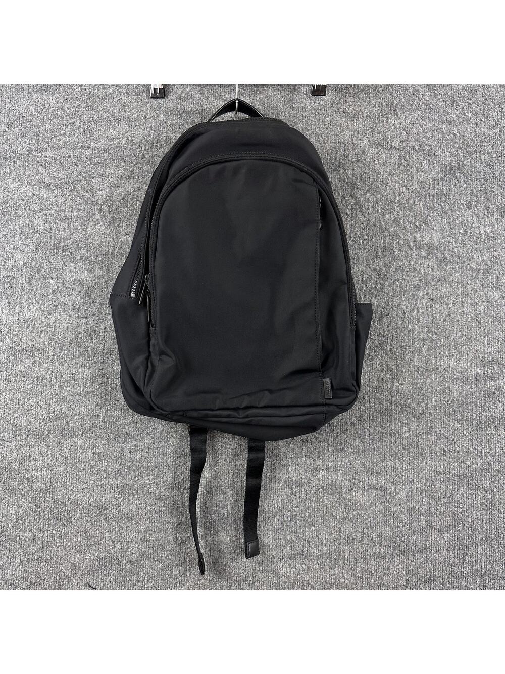 Away Daypack Minimalist Nylon Laptop Travel Backpack Black Work Office College